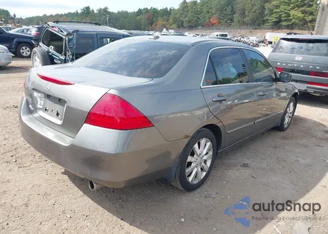 2006 Honda Accord Sdn Ex-L V6 из США, поврежденный, VIN 1HGCM66586A055243